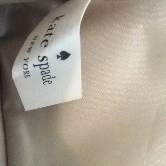 Kate Spade Red & Pink Striped Mini Pouch - Picture 7 of 8